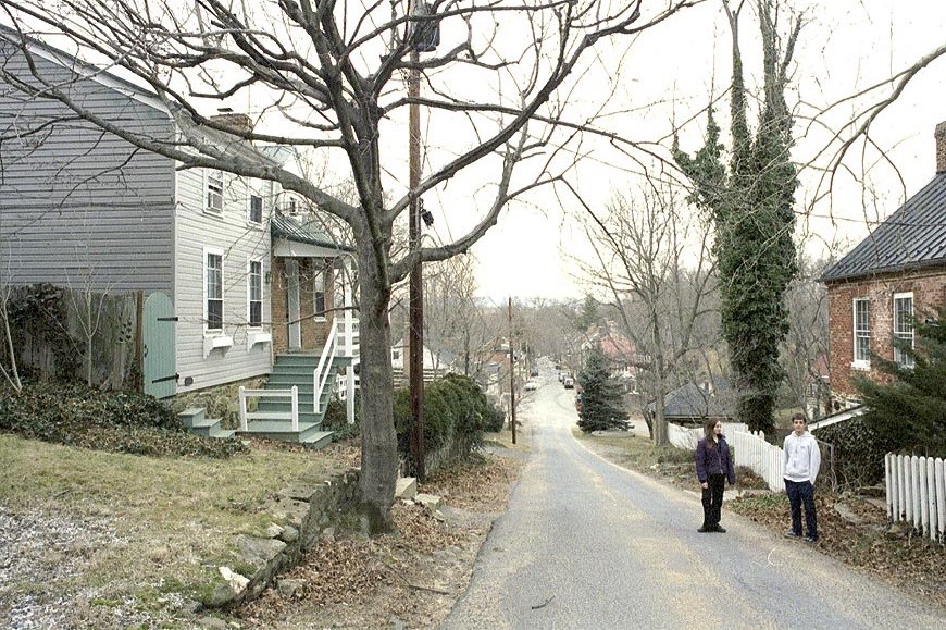 View down Main Street hill today. View down Main Street hill today.