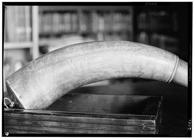 947 powder horn