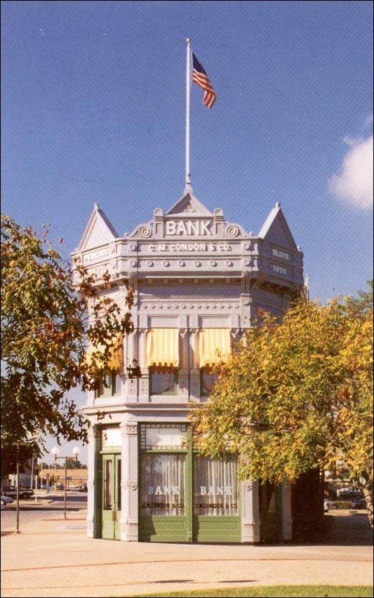 Historic bank building.
