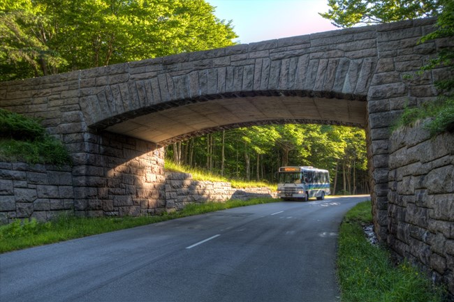 Bridge at Acadia National Park Bridge at Acadia National Park