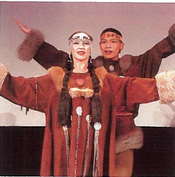 Native Chukotkan Dancers Native Chukotkan dancers performing at the 2003 Beringia Days International Conference.