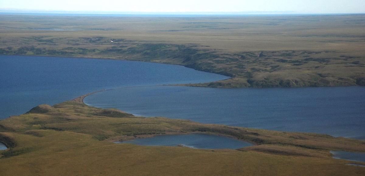 BELA-Devil-Mountain-Maar lake and tundra