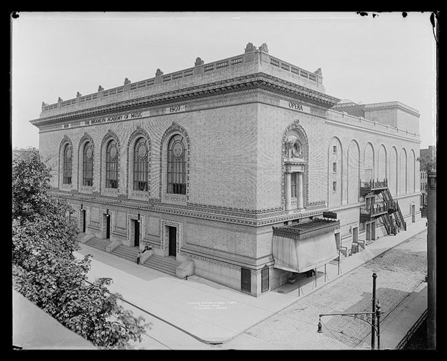 Brooklyn_Academy_of_Music,_1910._(5832948715) Brooklyn Academy of Music. Collections Brooklyn Museum