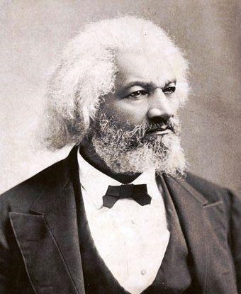 Frederick Douglass Photograph of an older Frederick Douglass with white hair.