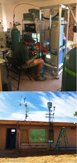 Air quality study equipment Equipment from carlsbad caverns air quality study
