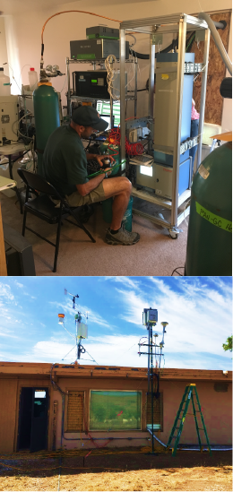 Air quality study equipment Equipment from carlsbad caverns air quality study