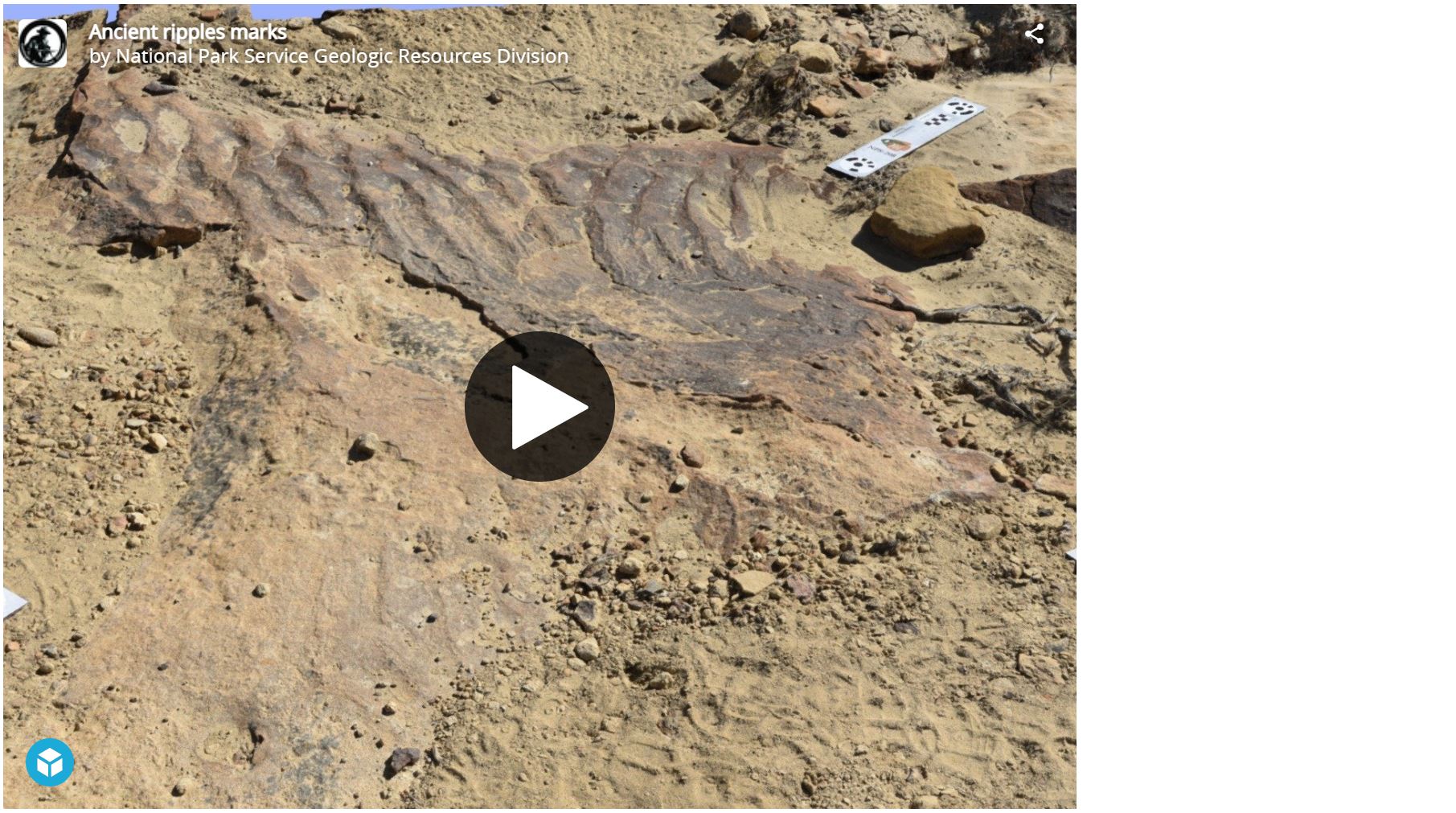 Ancient Ripple Marks (U.S. National Park Service)