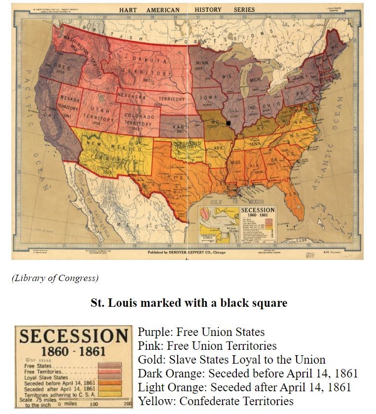 border states 1860