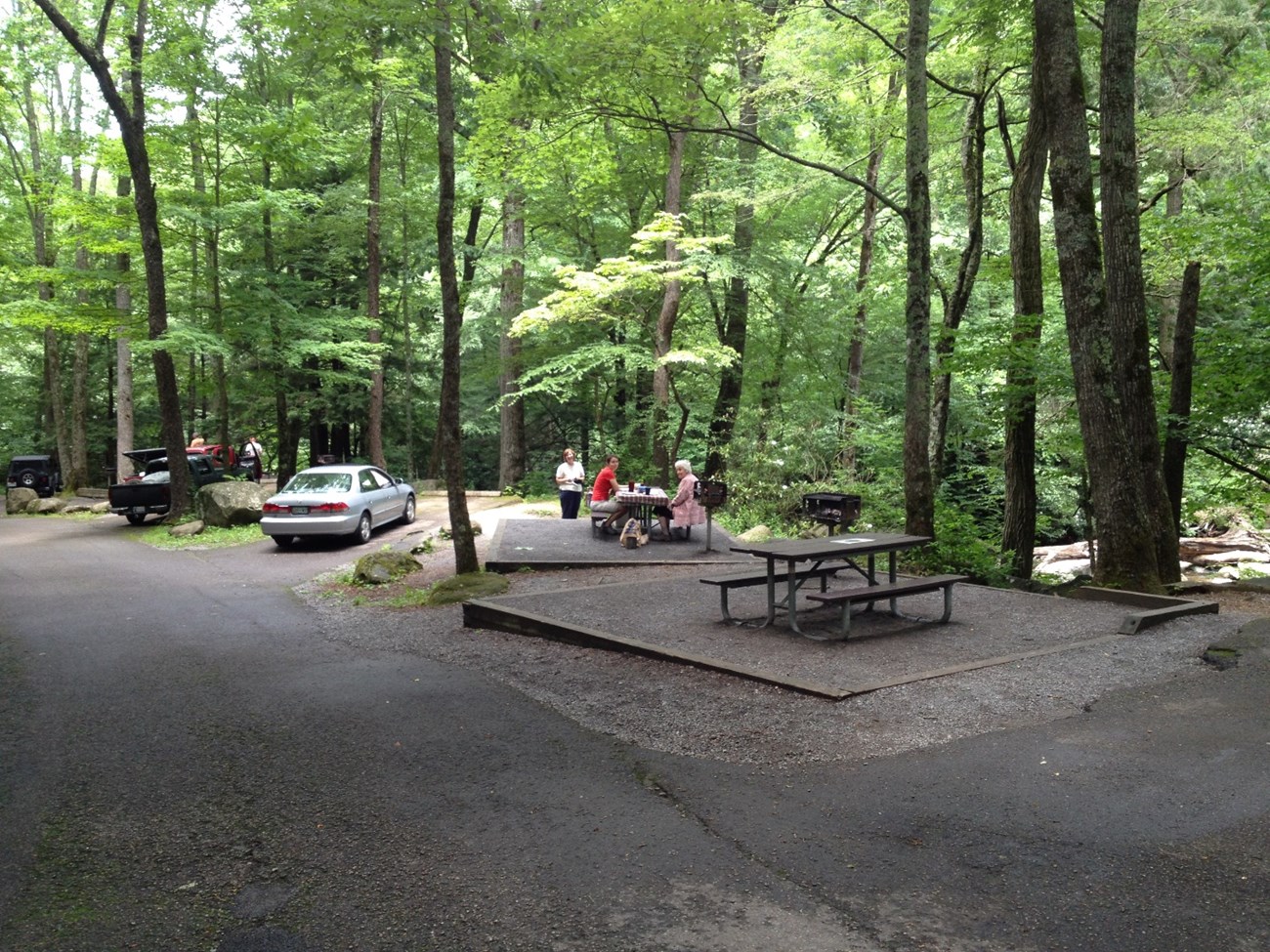 Chimneys Picnic area at Great Smoky Mountains National Park