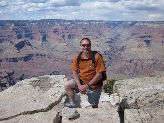 Chris Enyedy visiting the Grand Canyon Chris Enyedy visiting the Grand Canyon
