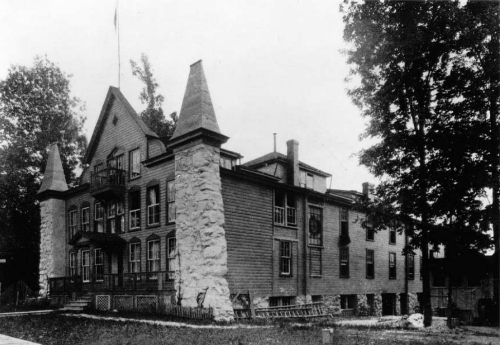 Exterior of Clara Barton's home