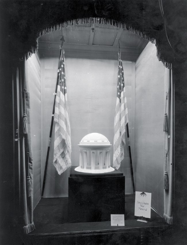 Model of the DC War Memorial