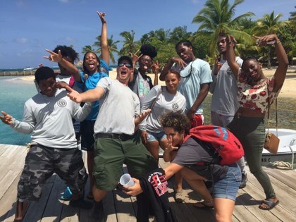 DanRitter2 group of people posing in Virgin Islands