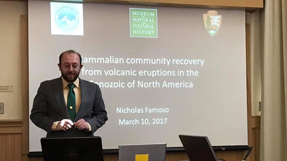 Nick Famoso presenting a lecture
