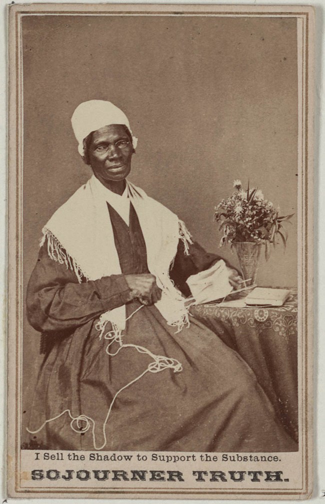 Sojourner Truth, collections of the Library of Congress Sojourner Truth, collections Library of Congress