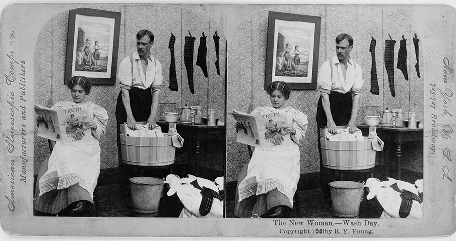 Wash Day. From the Library of Congress