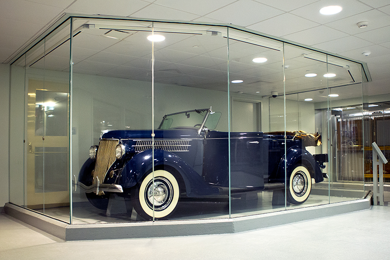 FDR's 1936 Ford Phaeton (U.S. National Park Service)