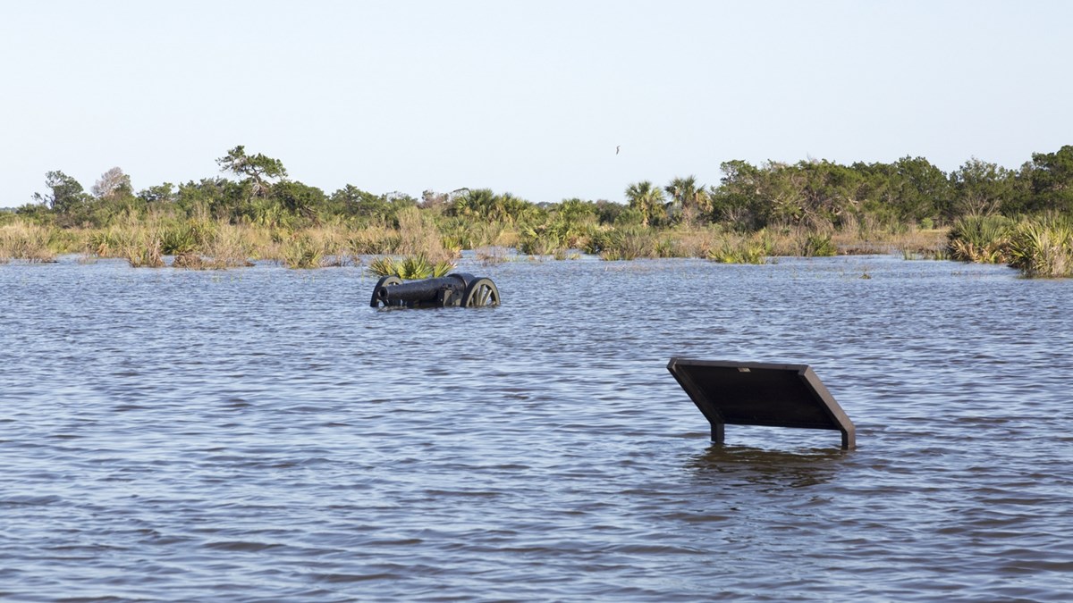 FortPulaski-GA-IrmaFlooding flooded park