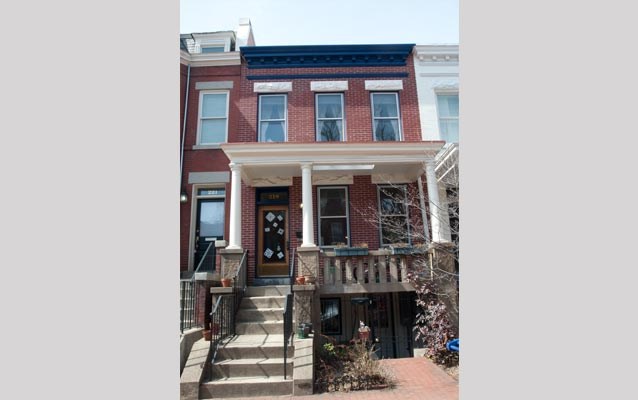 Furies House DC Photo copyright Patsy Lynch The exterior of the Furies House