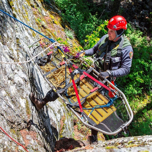 Search and Rescue responding to a visitor injury