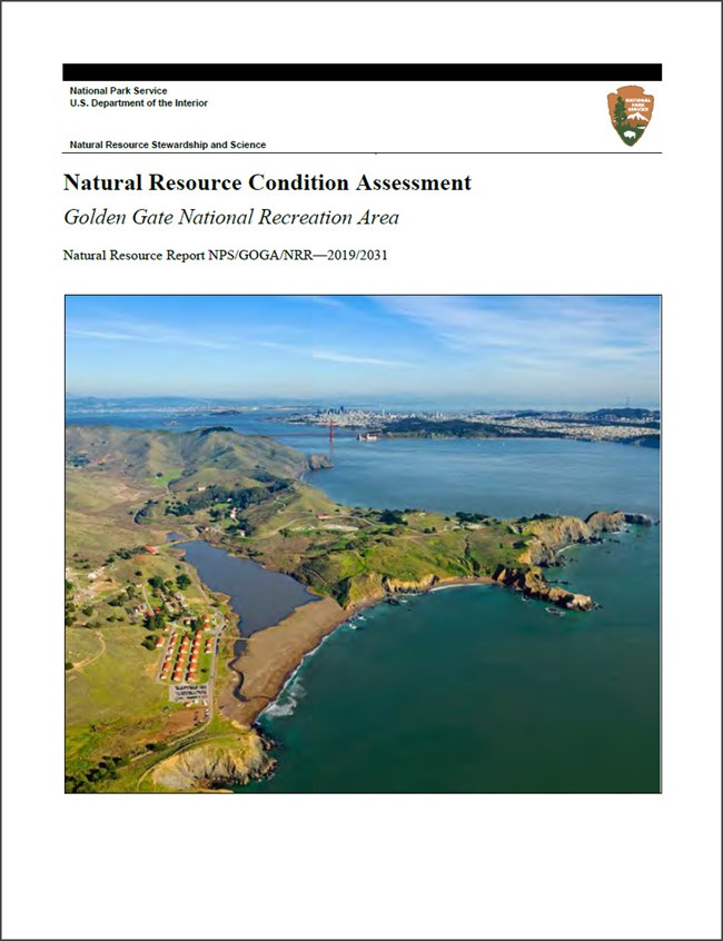 Cover page of the Golden Gate Natural Resource Condition Assessment report