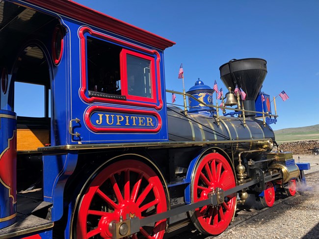 Central Pacific Railroad Jupiter Locomotive Central Pacific Railroad Jupiter Locomotive
