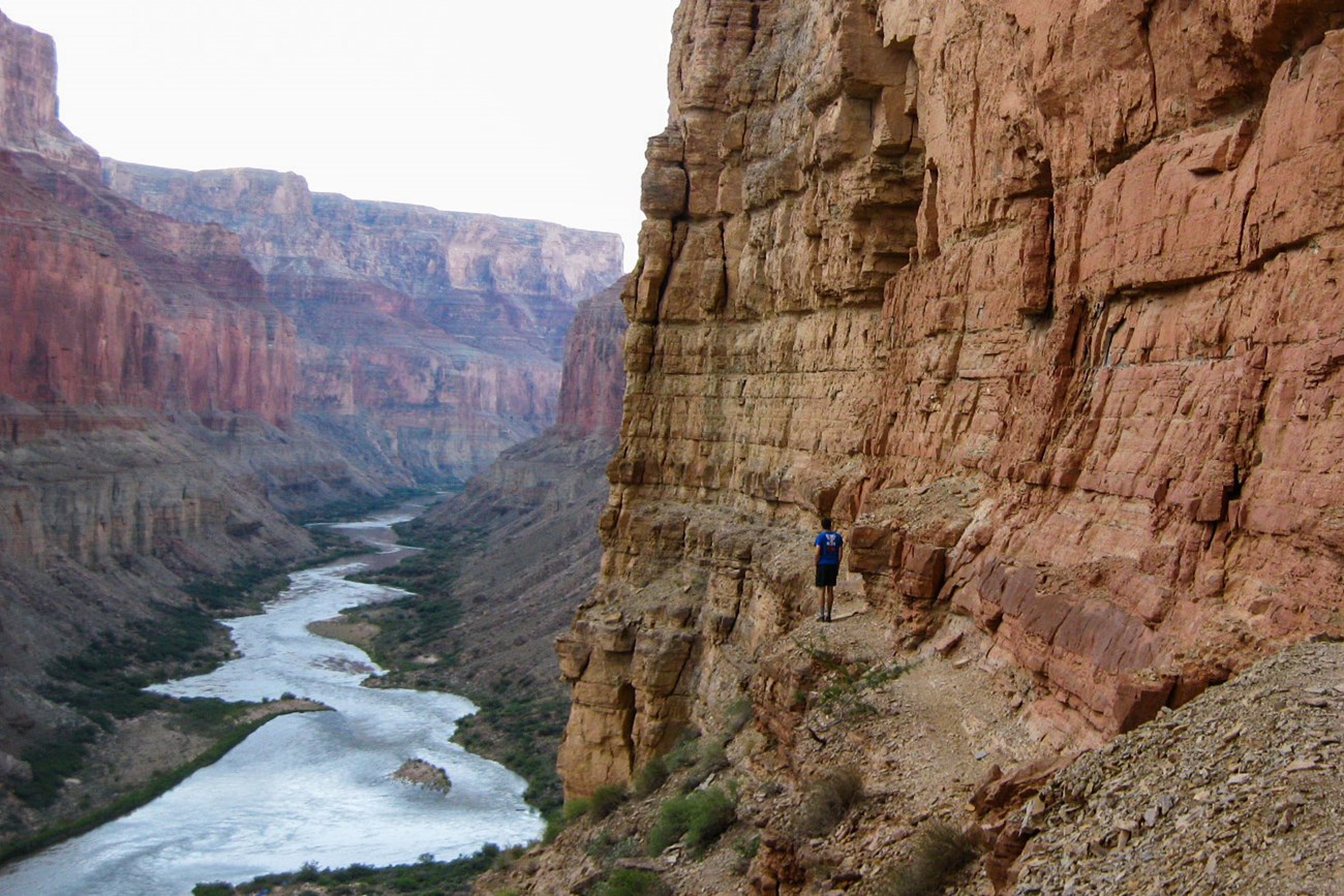 canyon and river
