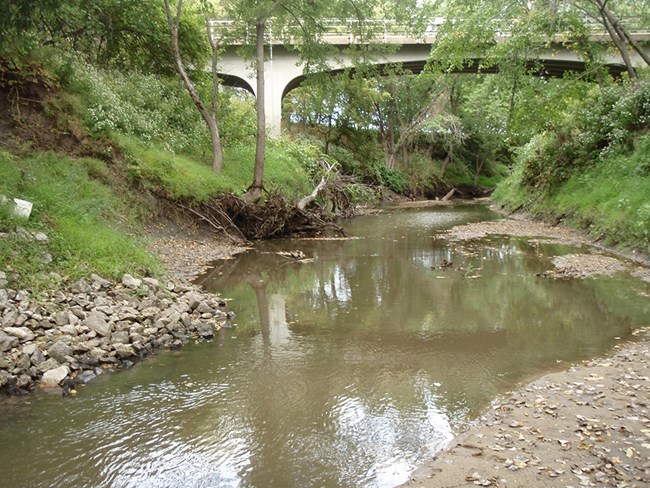 Cub Creek at Homestead National Monument of America Cub Creek at Homestead National Monument of America
