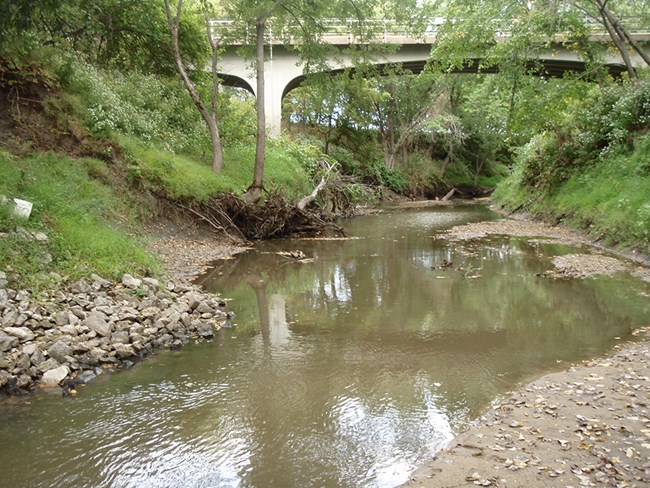 Cub Creek at Homestead National Monument of America