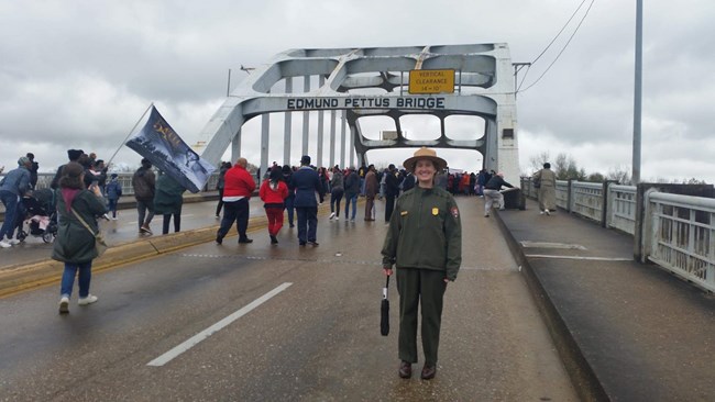 Hillary Conley Selma Bridge Crossing Jubilee