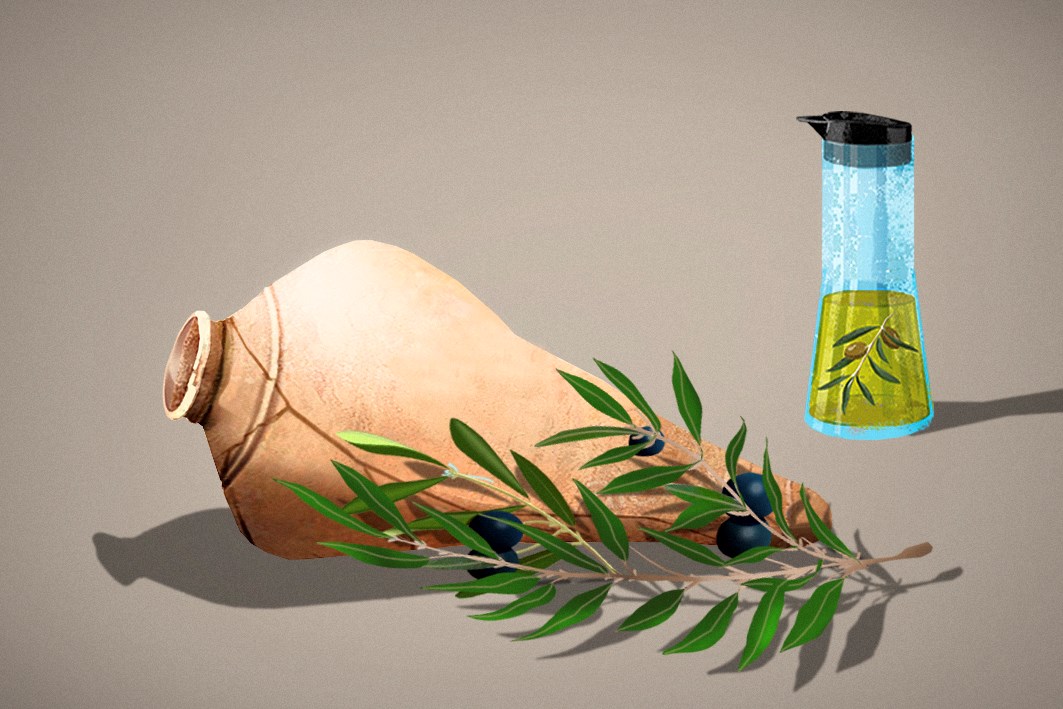 Olive oil jar interpretation