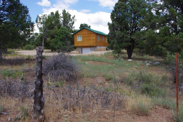 Structure near park boundary