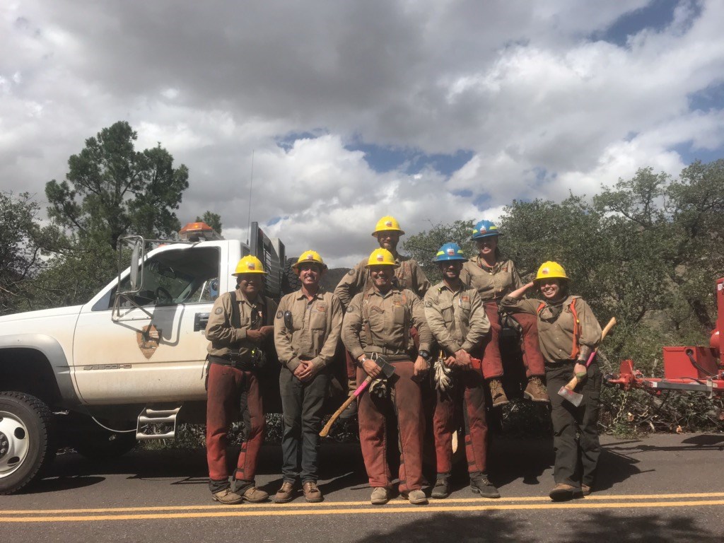 Group photo of the Veterans Fire Crew