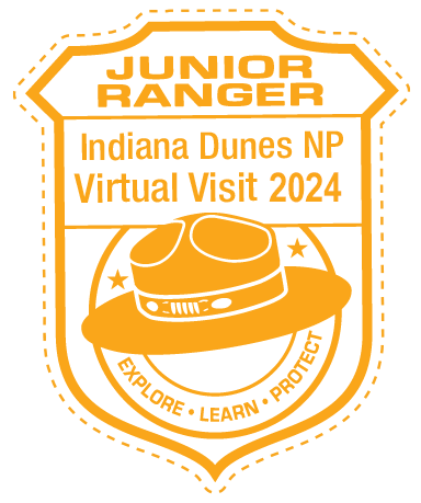 Indiana Dunes Virtual Jr Ranger Badge 2024