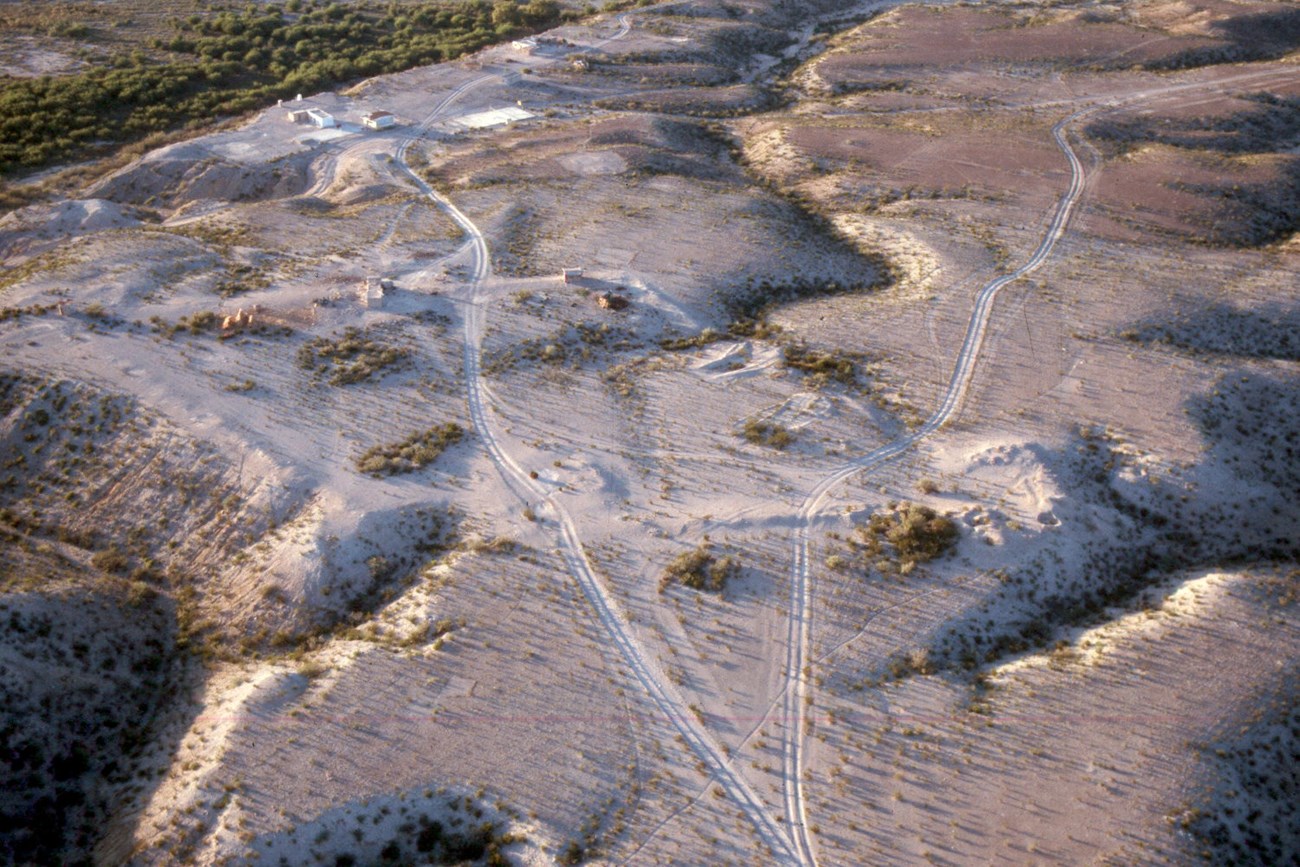 Aerial view of landscape