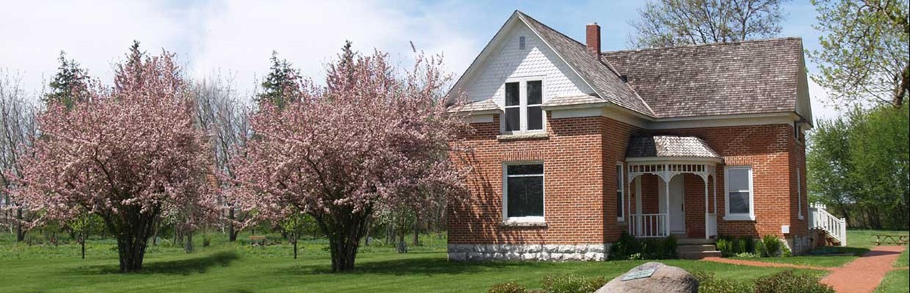 Carrie Chapman Catt Childhood Home. Coll. Carrie Chapman Catt House and Museum