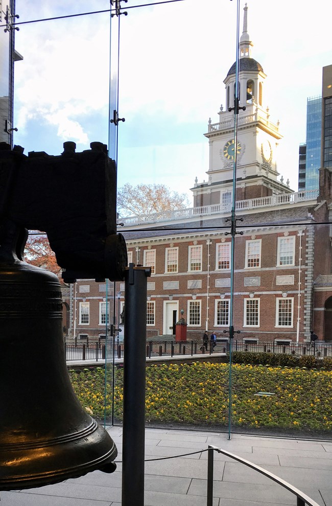 Independence Hall and Liberty Bell NPS photo by Megan Springate