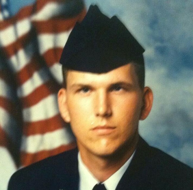 Man in an Air Force Uniform