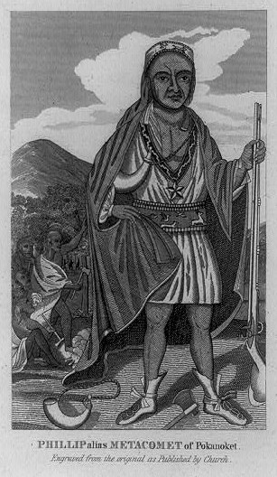 Metacomet aka King Philip. Library of Congress