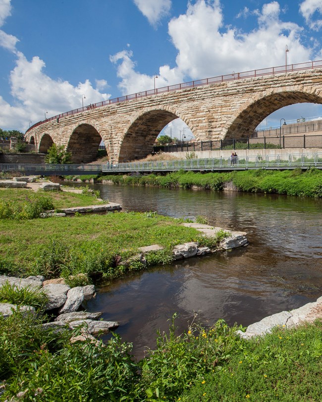 bridge and river