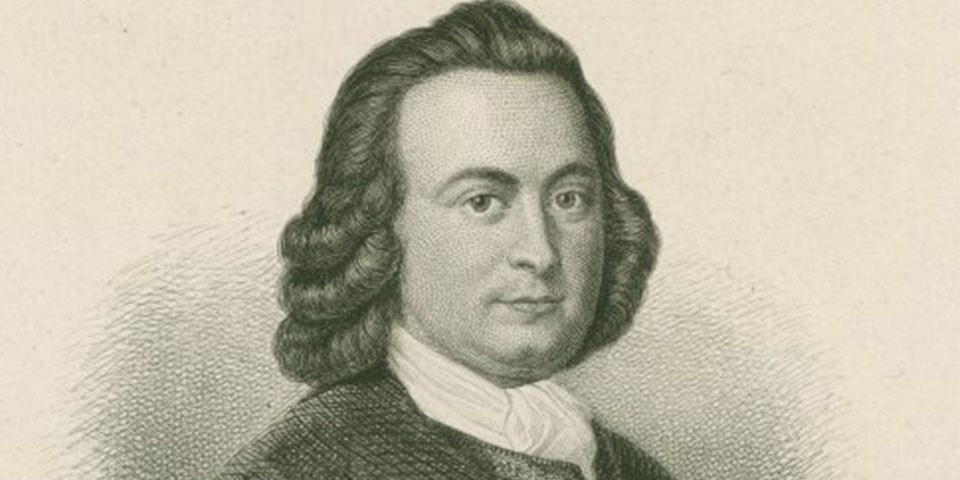 Print of George Mason with brown ink on cream colored paper, head-and-shoulders detail. Print of George Mason with brown ink on cream colored paper, head-and-shoulders detail.