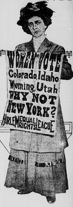 Maud Malone Harlem Equal Rights League Maud Malone The Salt Lake Tribune Sunday Morning May 4, 1913 Library of Congress Chronicling America Collection