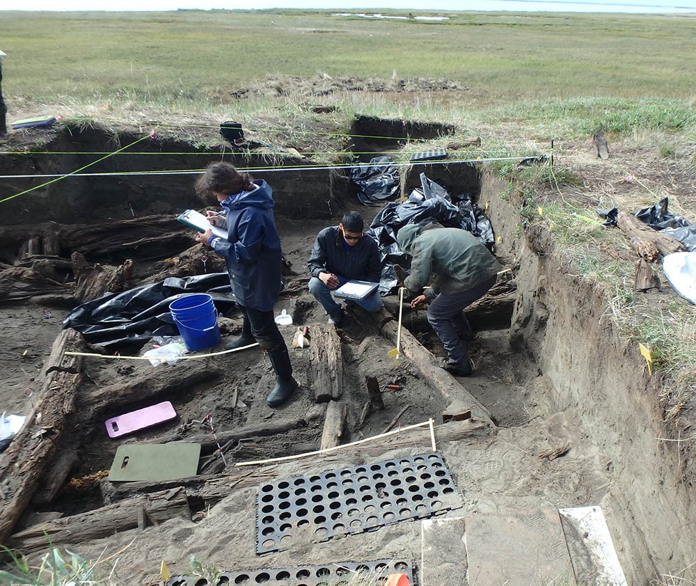 Excavations at Cape Espenberg