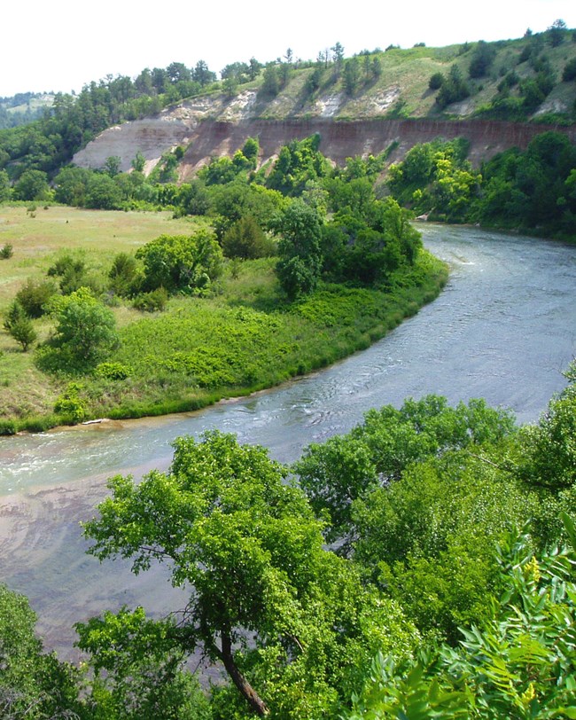 river viewed from overlook