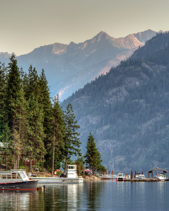 boats on lake chelan