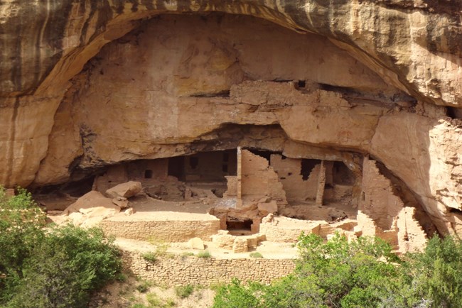 Sandstone arch.