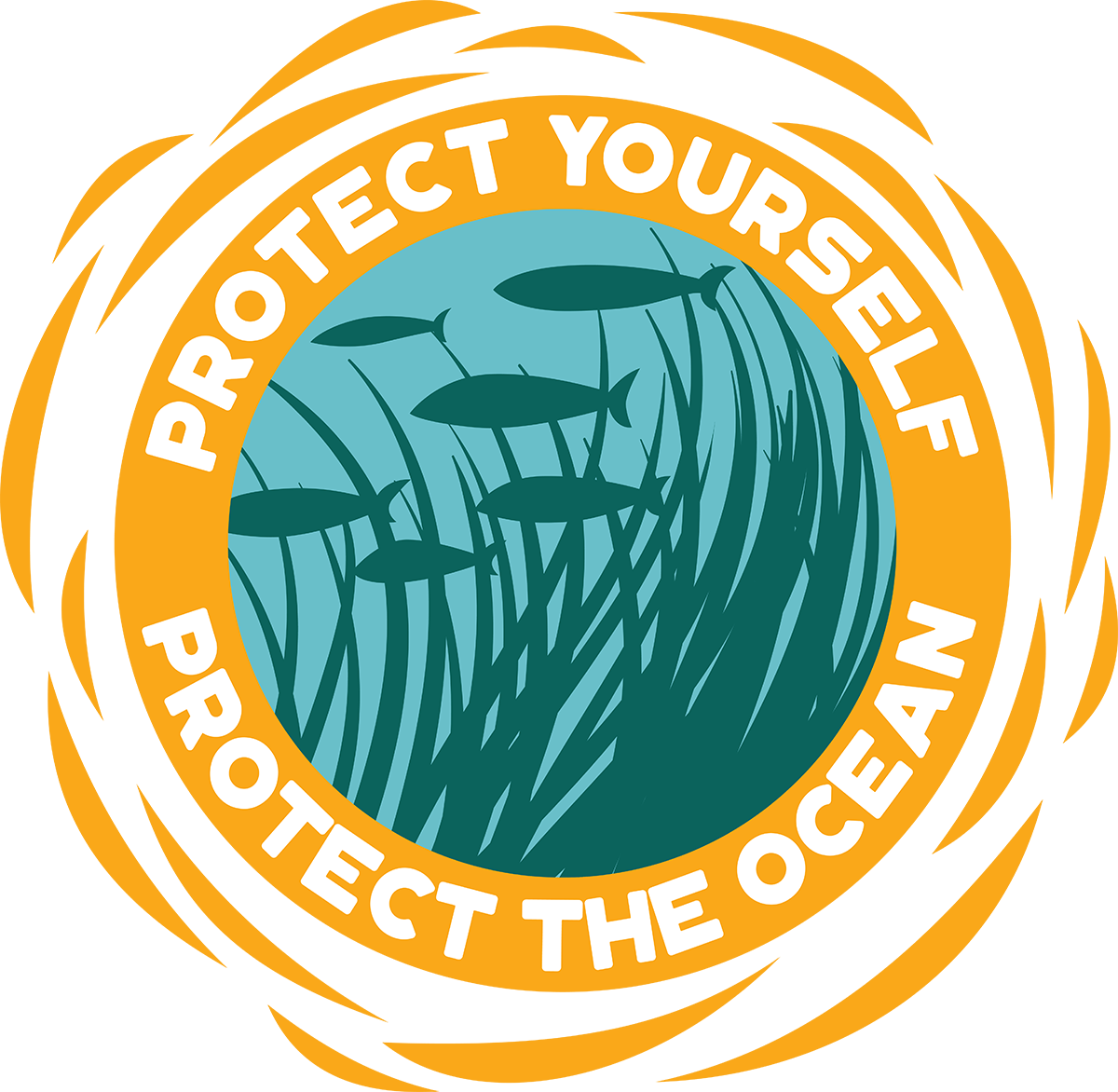 Protect Yourself Protect the Ocean Campaign Graphic