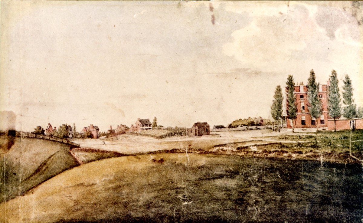 Painting of landscape.
