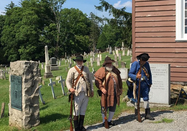 Old St Peters Reenact graveyard