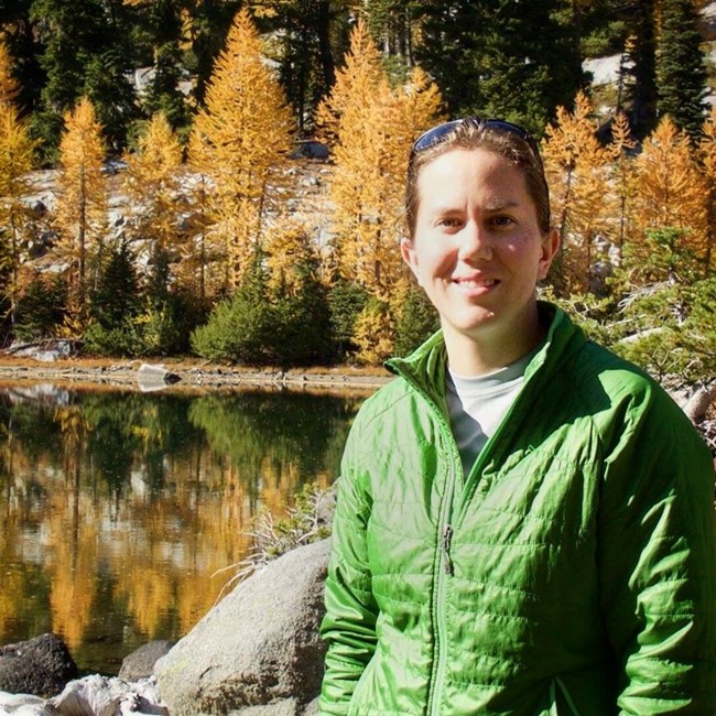 Amy Peabody enjoying the outdoors